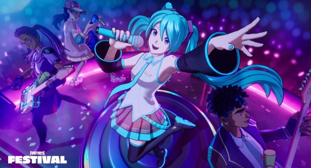 Fortnite x Hatsune Miku รวมความสนุกของเกมและดนตรี