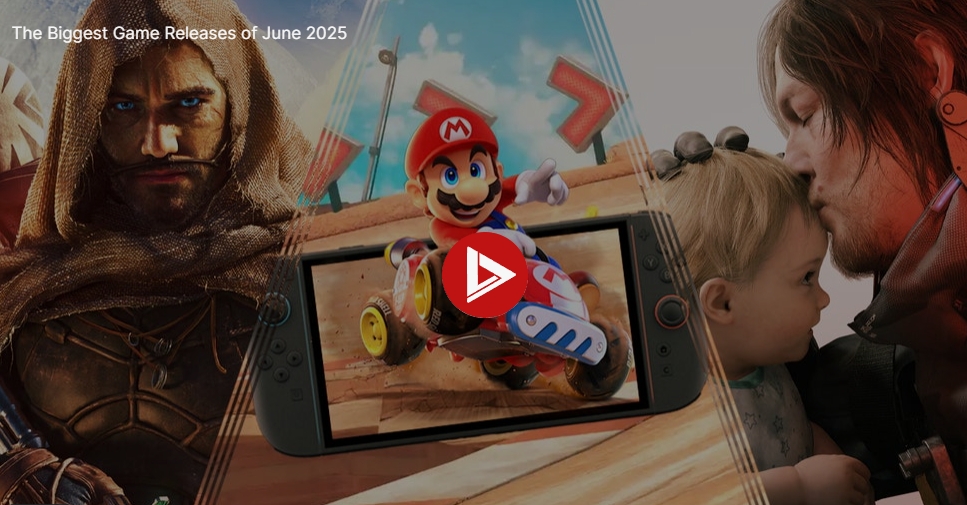 วันที่วางจำหน่ายวิดีโอเกม Nintendo Switch 2 ประจำเดือนมิถุนายน 2025