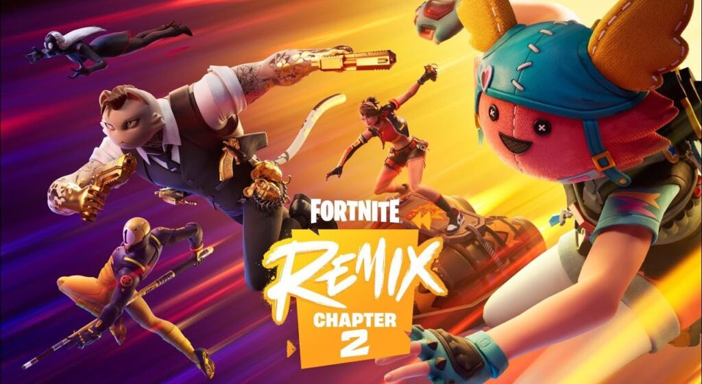 Fortnite Remix Event เกมเพลย์การต่อสู้สุดมันส์