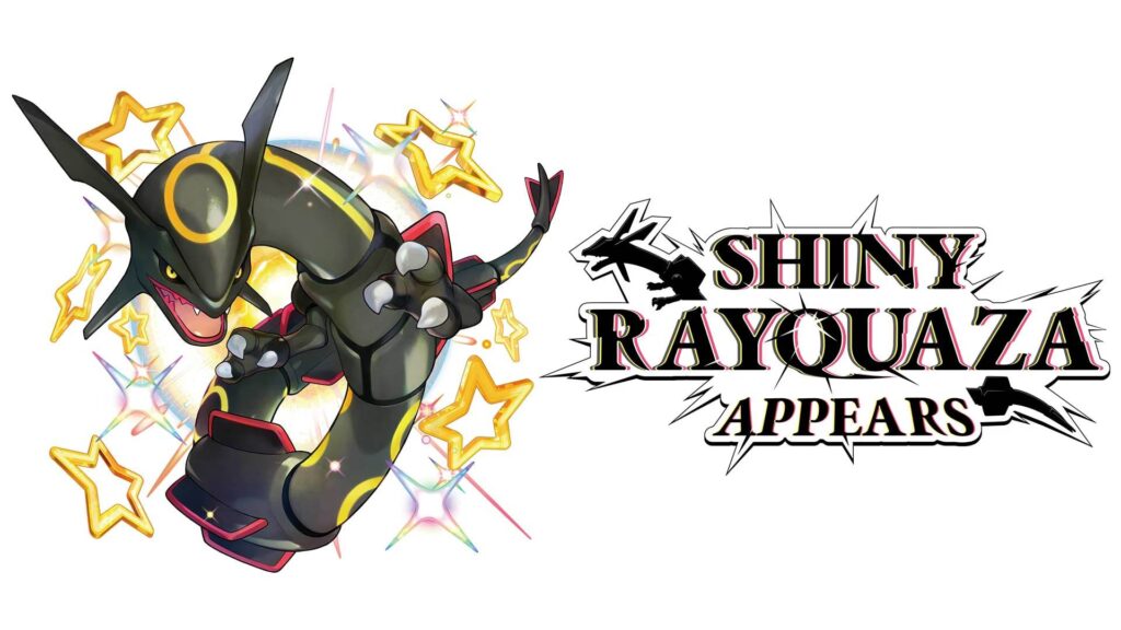 Shiny Rayquaza วิธีล่ามังกรสุดแรร์ใน Tera Raid Dens