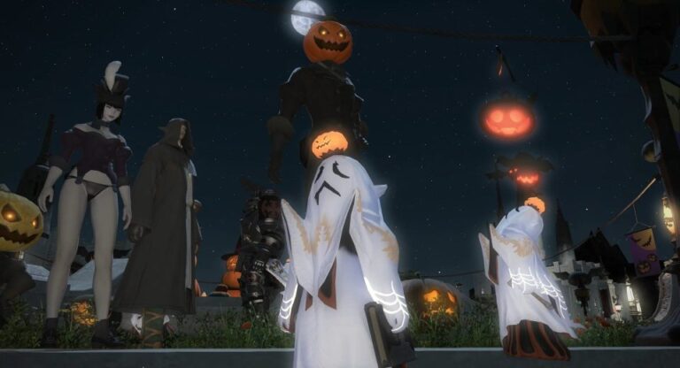 เตรียมพร้อมสำหรับความหลอนที่น่ารัก! Final Fantasy 14 ฟักทองสุดหลอนและของรางวัลใหม่ ได้ประกาศการกลับมาของเทศกาล All Saints’ Wake ซึ่งเป็นอีเวนต์ประจำปีในธีม Halloween โดยผู้เล่นจะมีเวลาสั้น ๆ