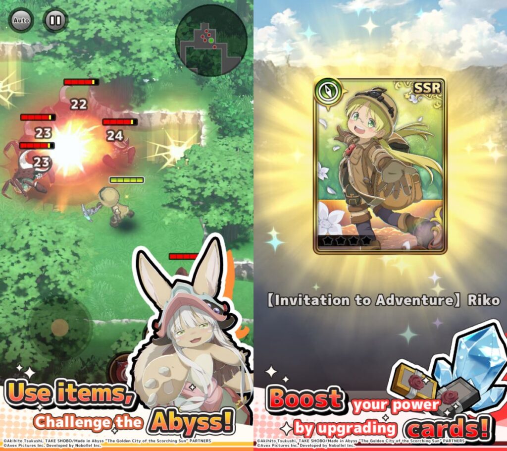 Made in Abyss Roguelike RPG